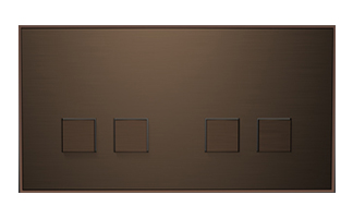 Lithoss SB22T Выключатель 4-кнопочный, 2 посад. места, 3А, 250V цвет Brons ― интернет магазин электротоваров Вип-Электро