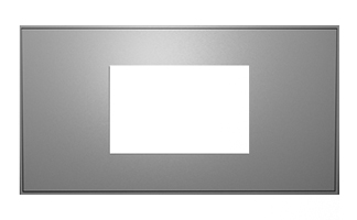 Lithoss SB3MT Рамка на 3 модуля, цвет Alu Grey ― интернет магазин электротоваров Вип-Электро