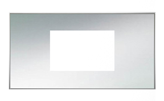 Lithoss SB3MT Рамка на 3 модуля, цвет Chrome ― интернет магазин электротоваров Вип-Электро