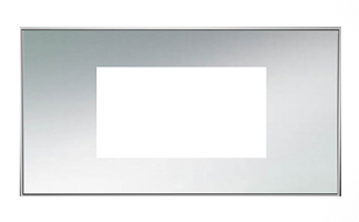 Lithoss SB4MT Рамка на 4 модуля, цвет Chrome ― интернет магазин электротоваров Вип-Электро