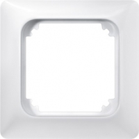 Merten Рамка 1 пост, M1, цвет полярно-белый ― интернет магазин электротоваров Вип-Электро