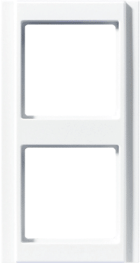 Jung A500 Рамка 2-кратная; белая ― интернет магазин электротоваров Вип-Электро