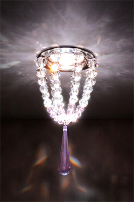 Kantarel Точечный Светильник FLOW crystal,violet ― интернет магазин электротоваров Вип-Электро