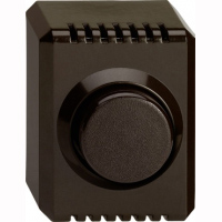 Merten Светорегулятор для открытой проводки, 60-400Вт, темно-коричневый