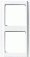 Jung A500 Рамка 2-кратная; белая