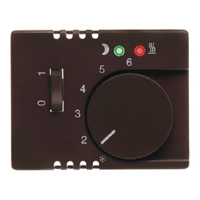 Berker Arsys Центральная панель с регулирующей кнопкой, клавишей и линзами цвет: коричневый, с блеском
