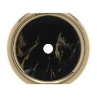 Berker Декоративная промежуточная накладка для поворотных выключателей цвет: черный Palazzo