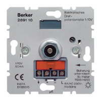 Berker Поворотный потенциометр 1-10 В, 230/240В, 50/60Гц